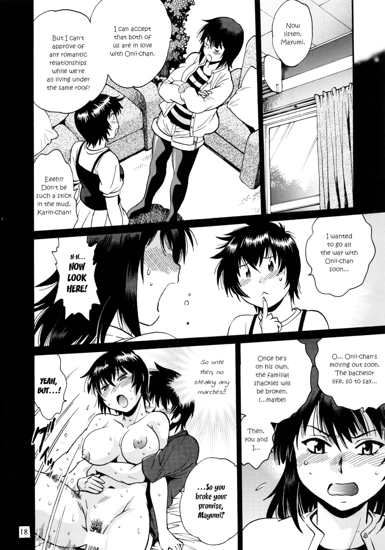 Hentai Manga Comic-With Your REAL SISTER? Or Perhaps, With Your STEP SISTER?-Read-16